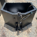 Loflin Fabrication Skid Steer Hydraulic Concrete Bucket