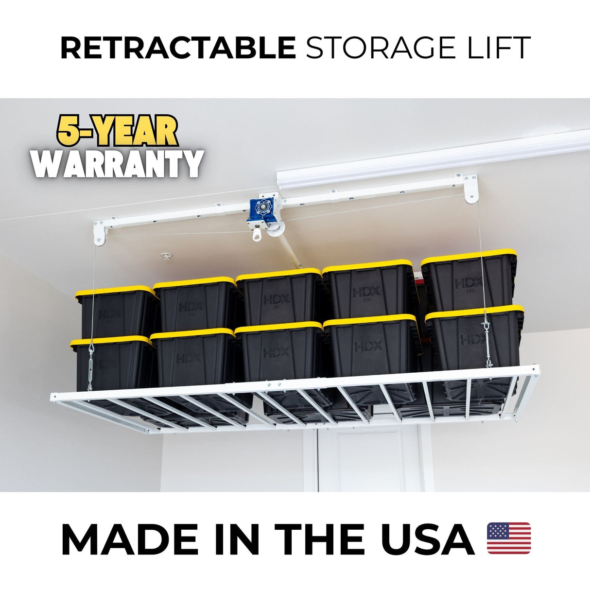 E-Z Garage Storage 4’X8′ E-Z Lift™ Pro