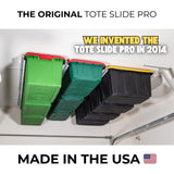 E-Z Garage Storage Tote Slide™ Pro — Overhead Ceiling Storage for 9 to 15 Totes