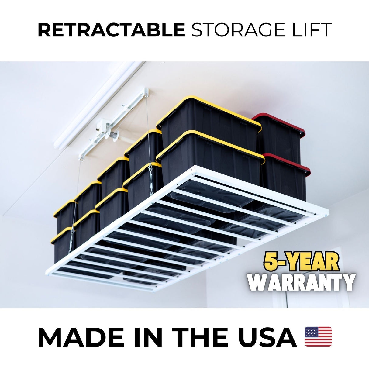 E-Z Garage Storage 4’X8′ E-Z Lift™