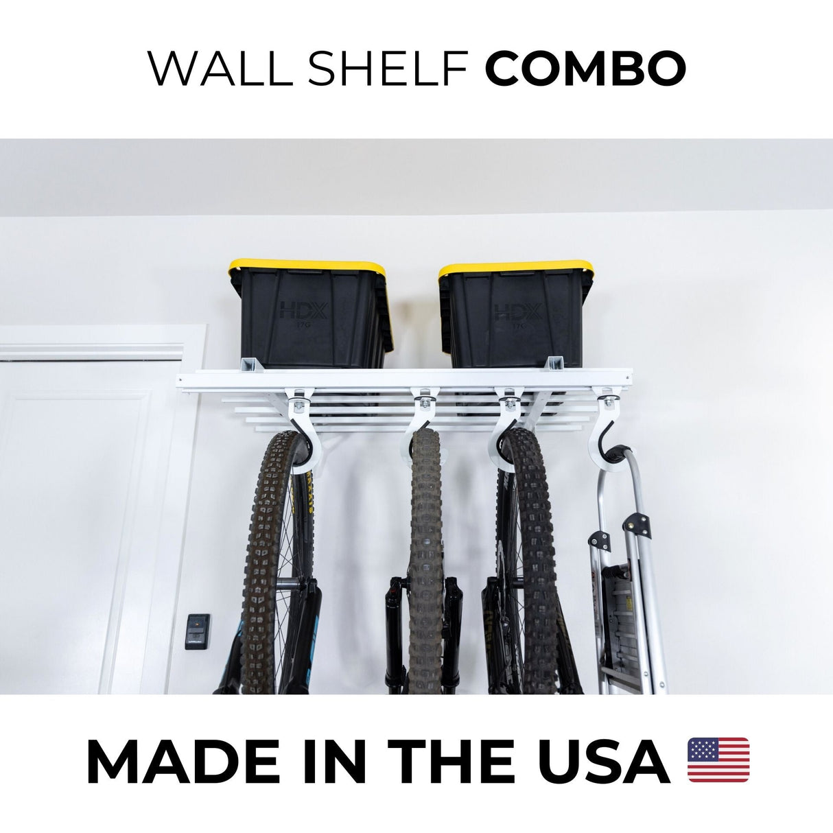 E-Z Garage Storage Wall Shelf Combo