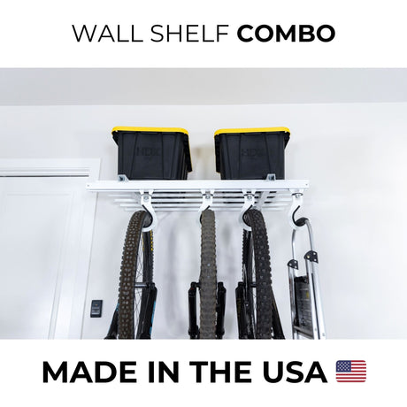 E-Z Garage Storage Wall Shelf Combo