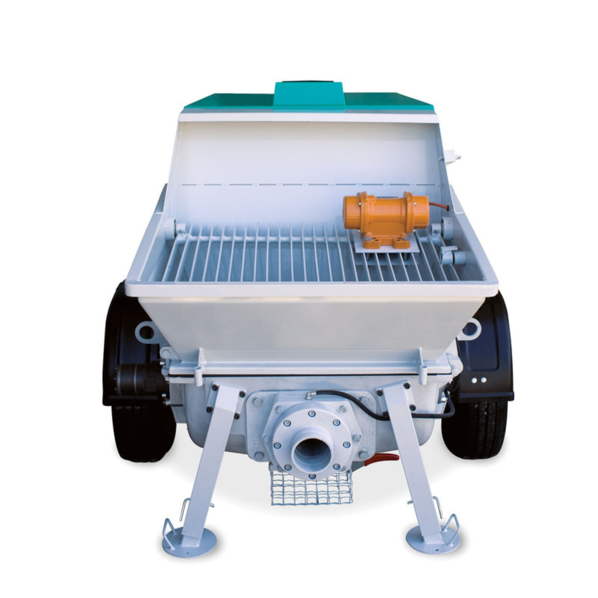 IMER Booster 20 Towable Hydraulic S Valve Concrete Pump