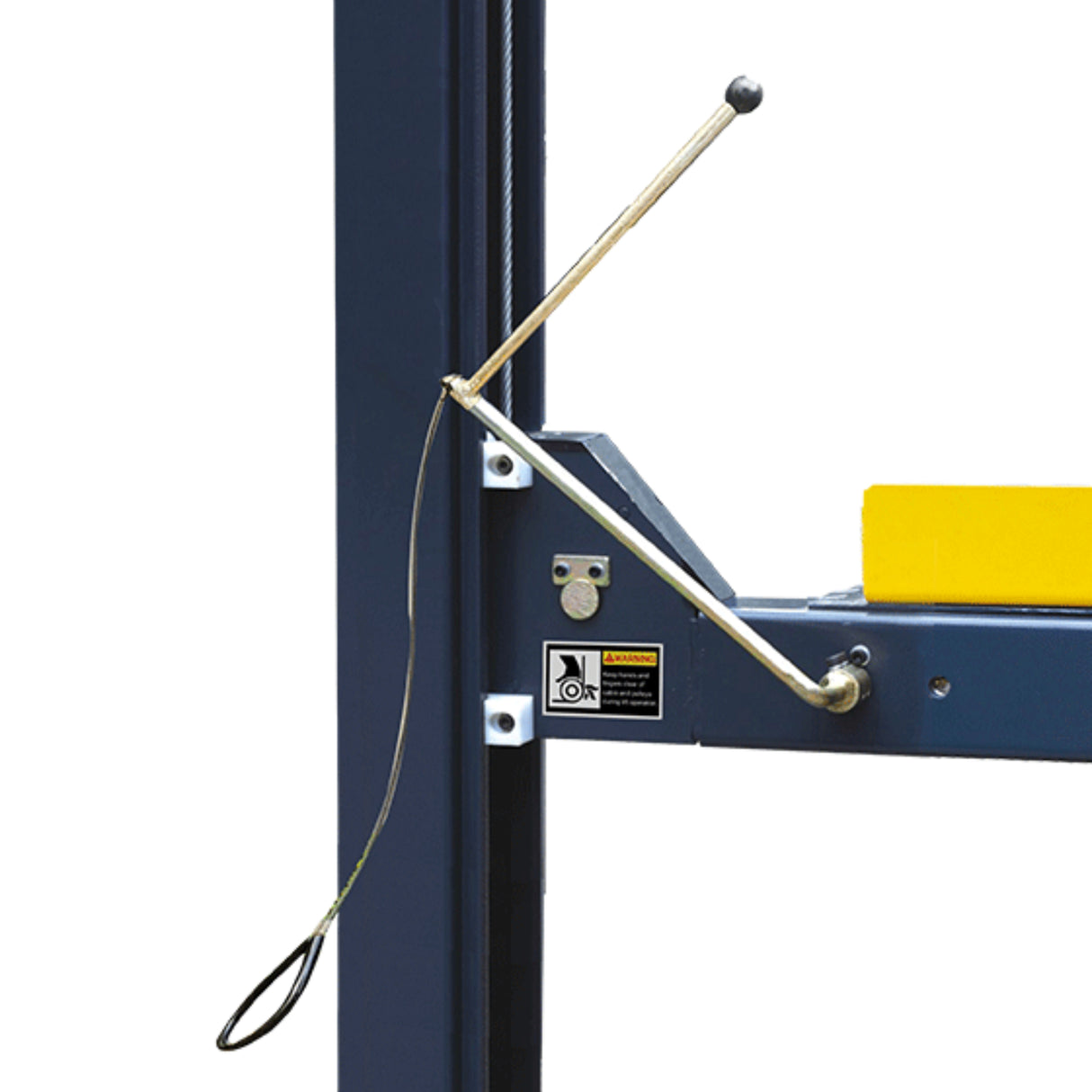 AMGO 408-HP 8,000 lb 4-Post Parking Lift Deluxe High-Rise Model