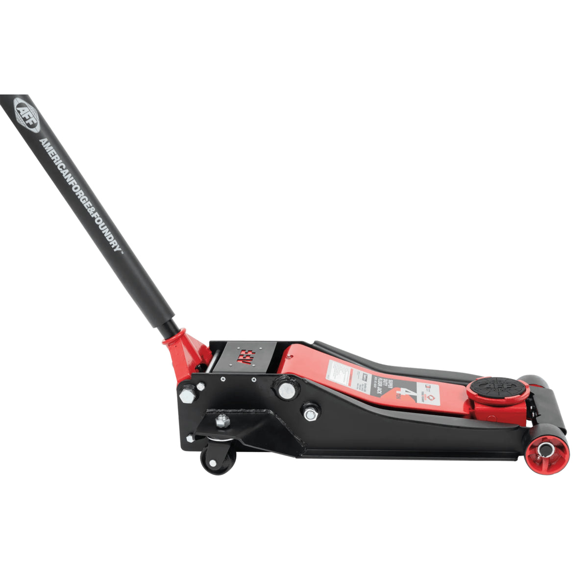 AFF 4-Ton Lightning Lift Super-Duty Floor Jack with Universal Joint Release