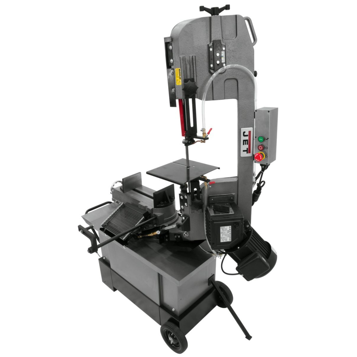 JET HVBS-710G 7" x 10-1/2" Horizontal/Vertical Mitering Geared Head Bandsaw