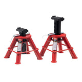 SUNEX 10-Ton Low Height Pin Type Jack Stands (Pair)