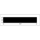 Newstripe Stop Bar Stencil