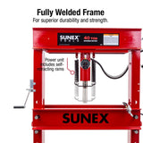 SUNEX 5740AH 40-Ton Air/Hydraulic Shop Press