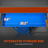 MechMaxx 48" Industrial Magnetic Pan & Box Brake, 16 Gauge Mild Steel