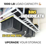 E-Z Garage Storage 4'X8' Heavy-Duty Pro Combo