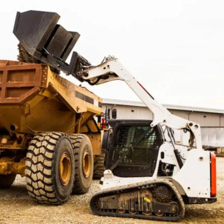 Loflin Fabrication Skid Steer Front Dump Bucket (High Tip)