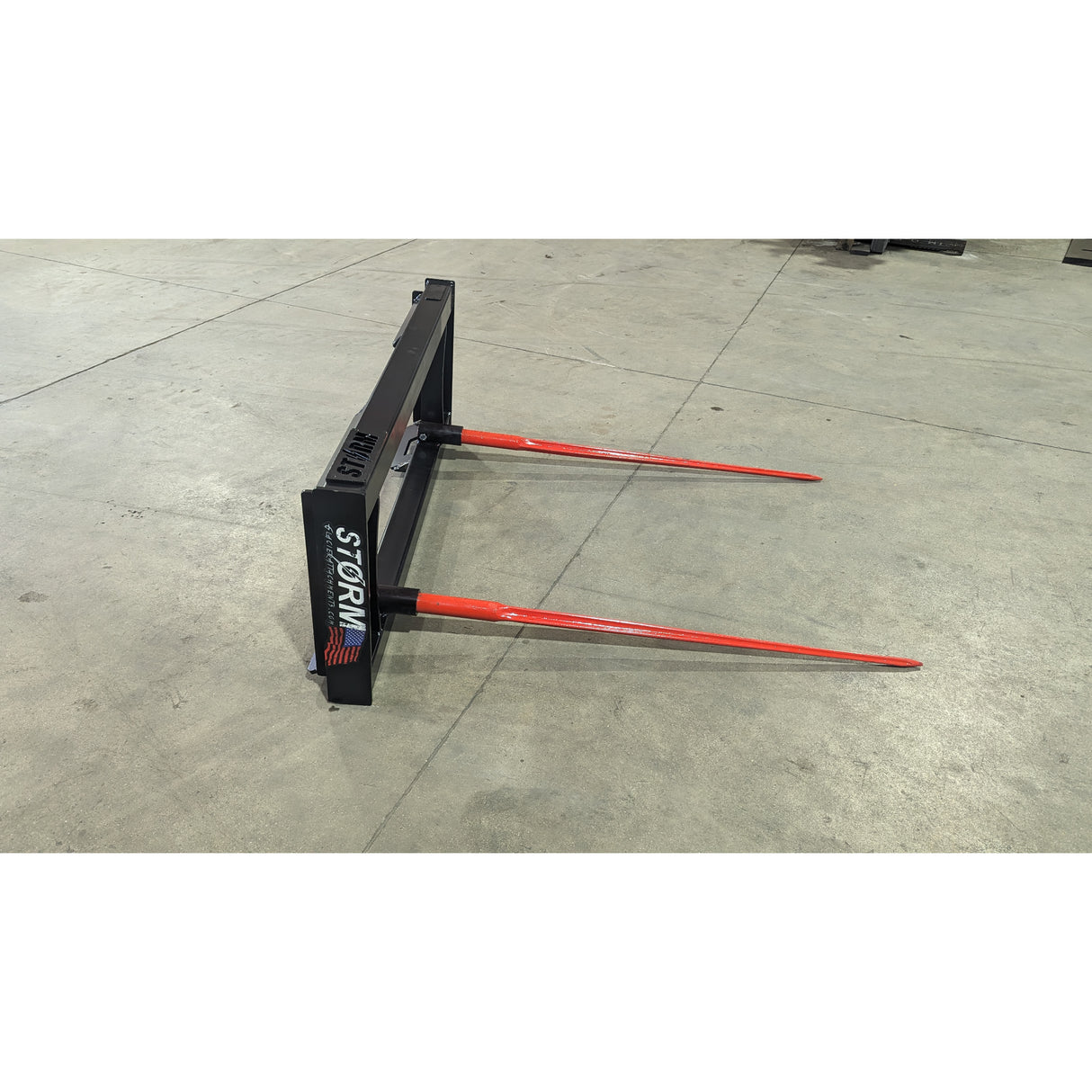 Glacier Attachments - Storm Double Hay/Bale Spear