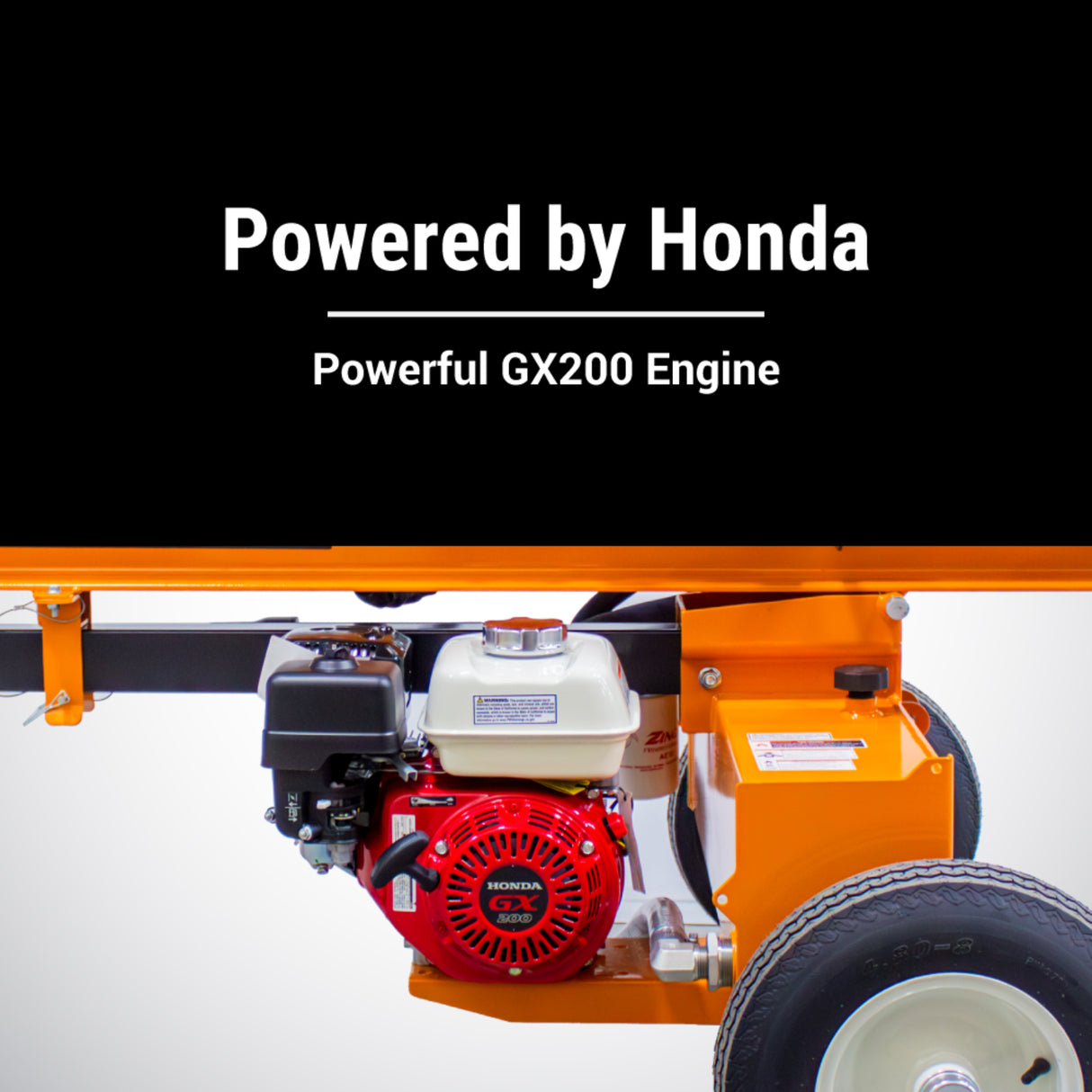 Brave 30-Ton Horizontal / Vertical Log Splitter Honda GX200 (VH1730GX)