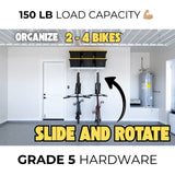 E-Z Garage Storage Wall Shelf Combo