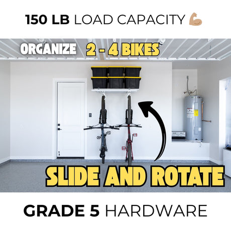 E-Z Garage Storage Wall Shelf Combo