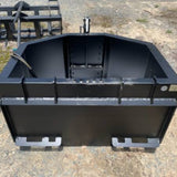 Loflin Fabrication Skid Steer Hydraulic Concrete Bucket