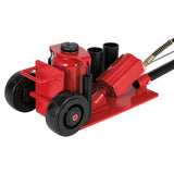 AFF 20-Ton Air/Hydraulic Axle Floor Jack with Self-Retracting Ram