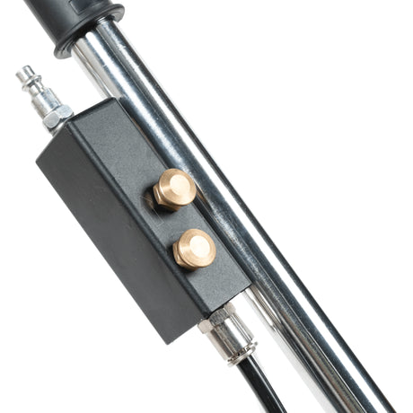 AFF 30/15-Ton 2-Stage Air/Hydraulic Axle Jack with Descent Metering Valve