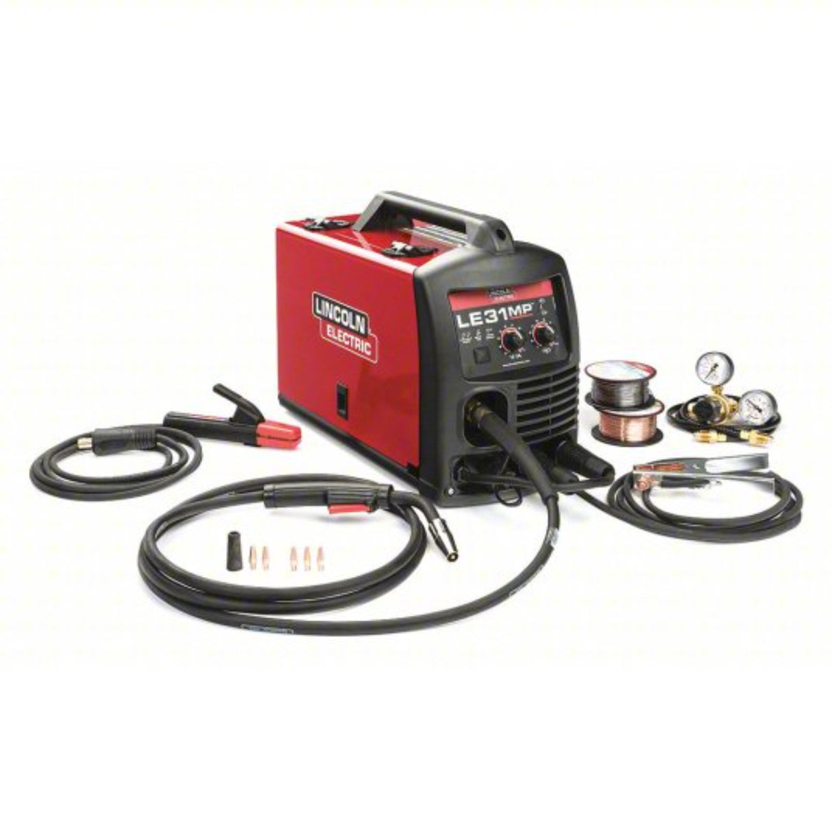 Lincoln Electric LE31MP Multi-Process MIG/Stick/TIG Welder, 120V, 140A — K3461-1