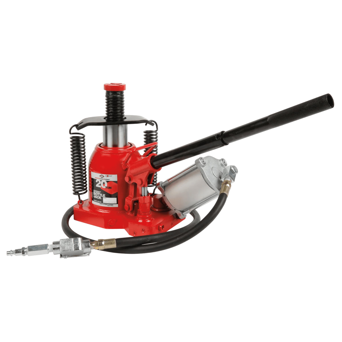 AFF 20-Ton Low-Profile Super-Duty Air-Assist Bottle Jack
