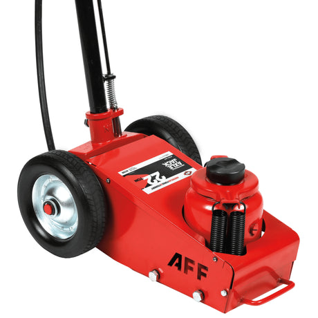 AFF 22-Ton Air Assist Single-Stage Truck Axle Jack with Spring Return