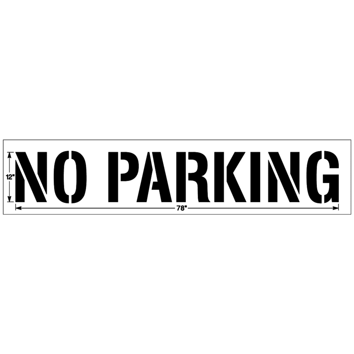 Newstripe Parking Lot Starter Stencil Kit