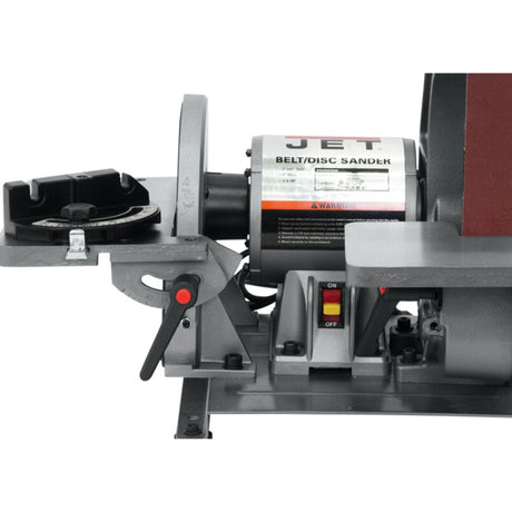 JET J-41002 2" × 42" Bench Belt Grinder & Disc Sander