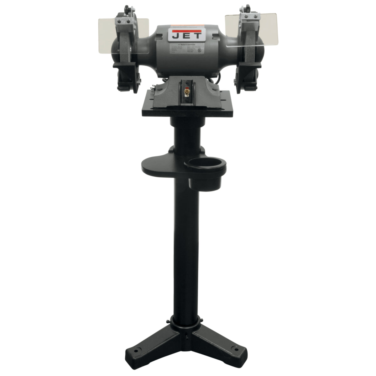 JET JBG-8A 8" Bench Grinder with JPS-2A Pedestal Stand