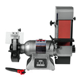 JET IBGB-436VS 8" Variable Speed Industrial Grinder with 4" x 36" Belt Sander