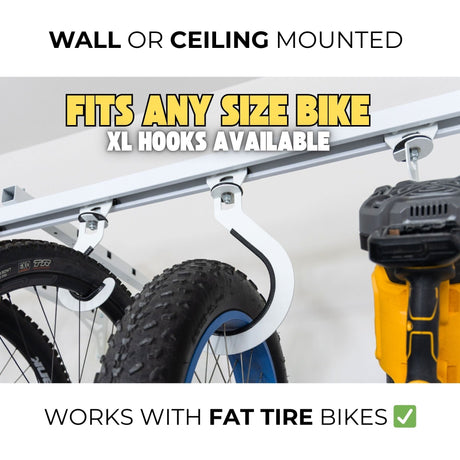 E-Z Garage Storage Bike Slide™ Pro
