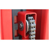 Fortisky FL-120GX 2-Post Base Plate Car Lift — 12,000 lb, Single-Point Lock Release