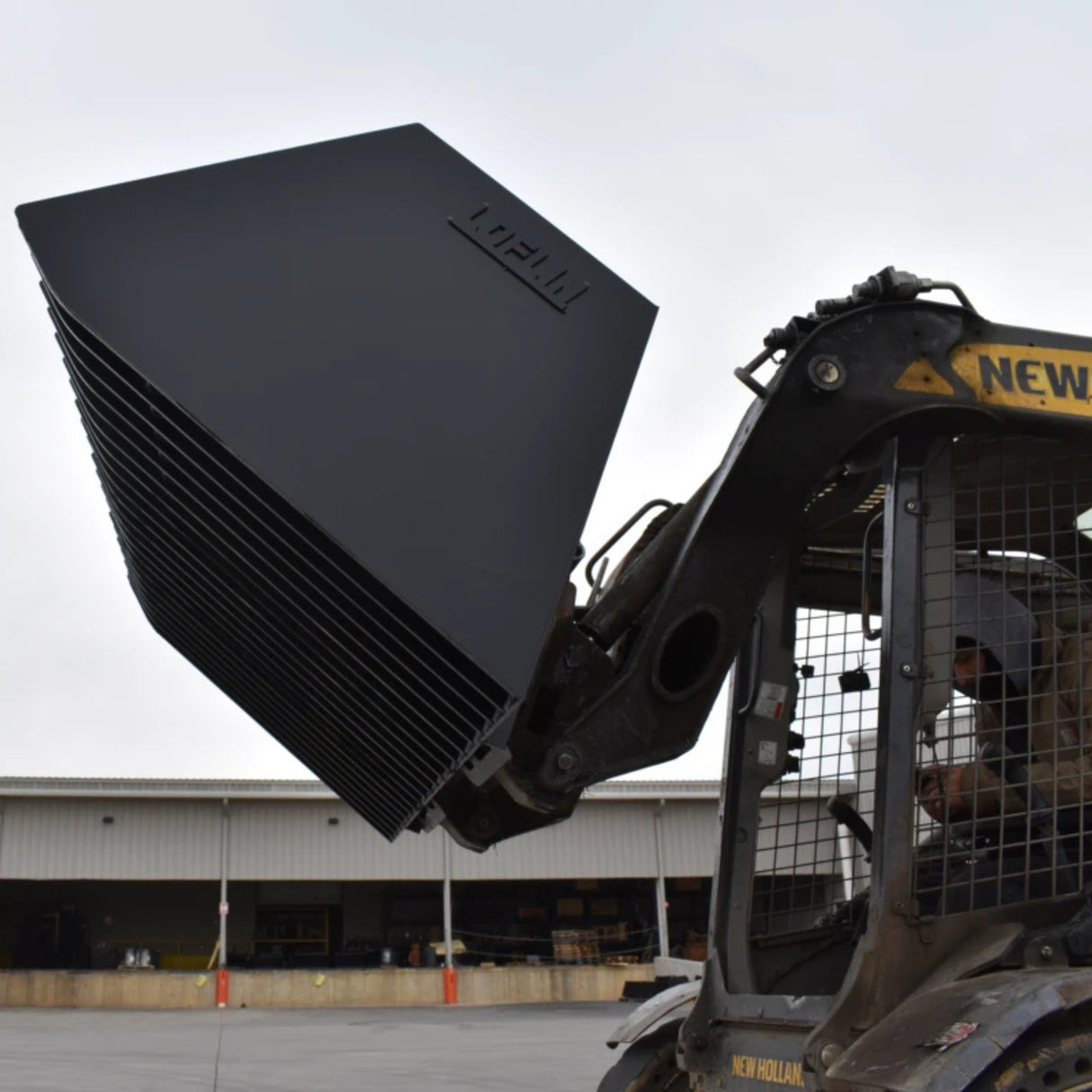 Loflin Fabrication Skid Steer Manure Cake Bucket