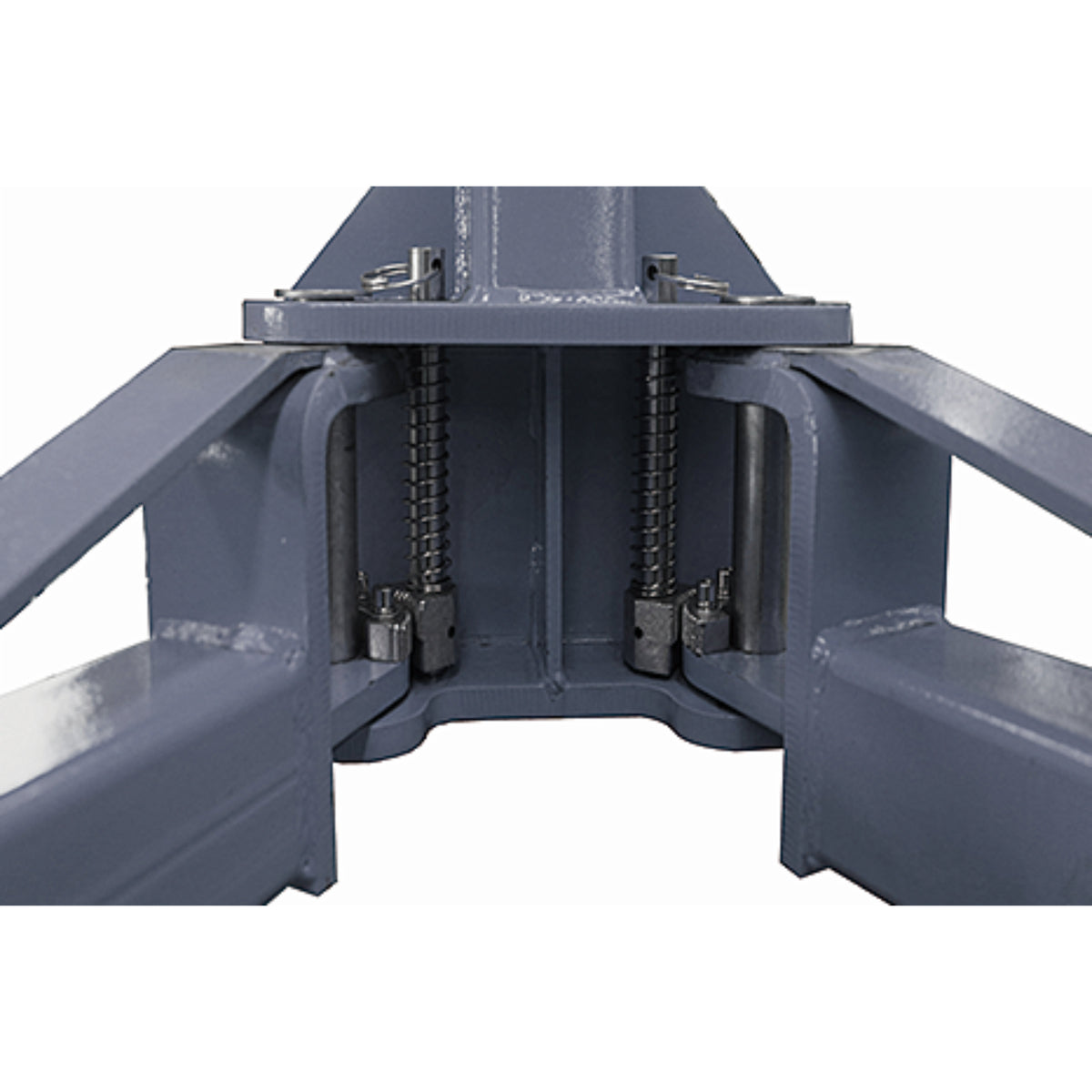 Fortisky FL-120AX Asymmetrical 2-Post Car Lift — 12,000 lb, Single-Point Lock Release