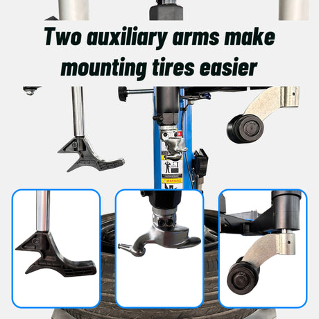 M&E ME-T530 12"-24" Rims Tire Changer