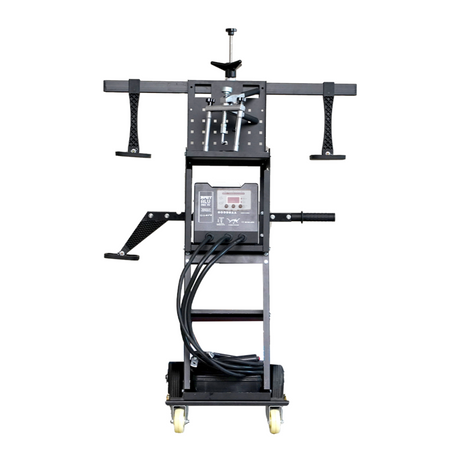 Katool KT-6100 Auto Body Frame Repair Dent Pulling Machine