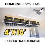 E-Z Garage Storage 4'X8' Heavy-Duty Pro
