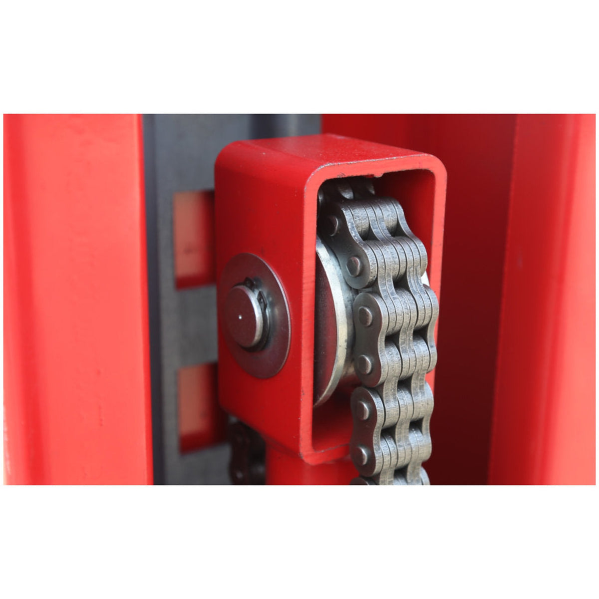 Fortisky FL-100GX 2-Post Base Plate Car Lift — 10,000 lb, Single-Point Lock Release