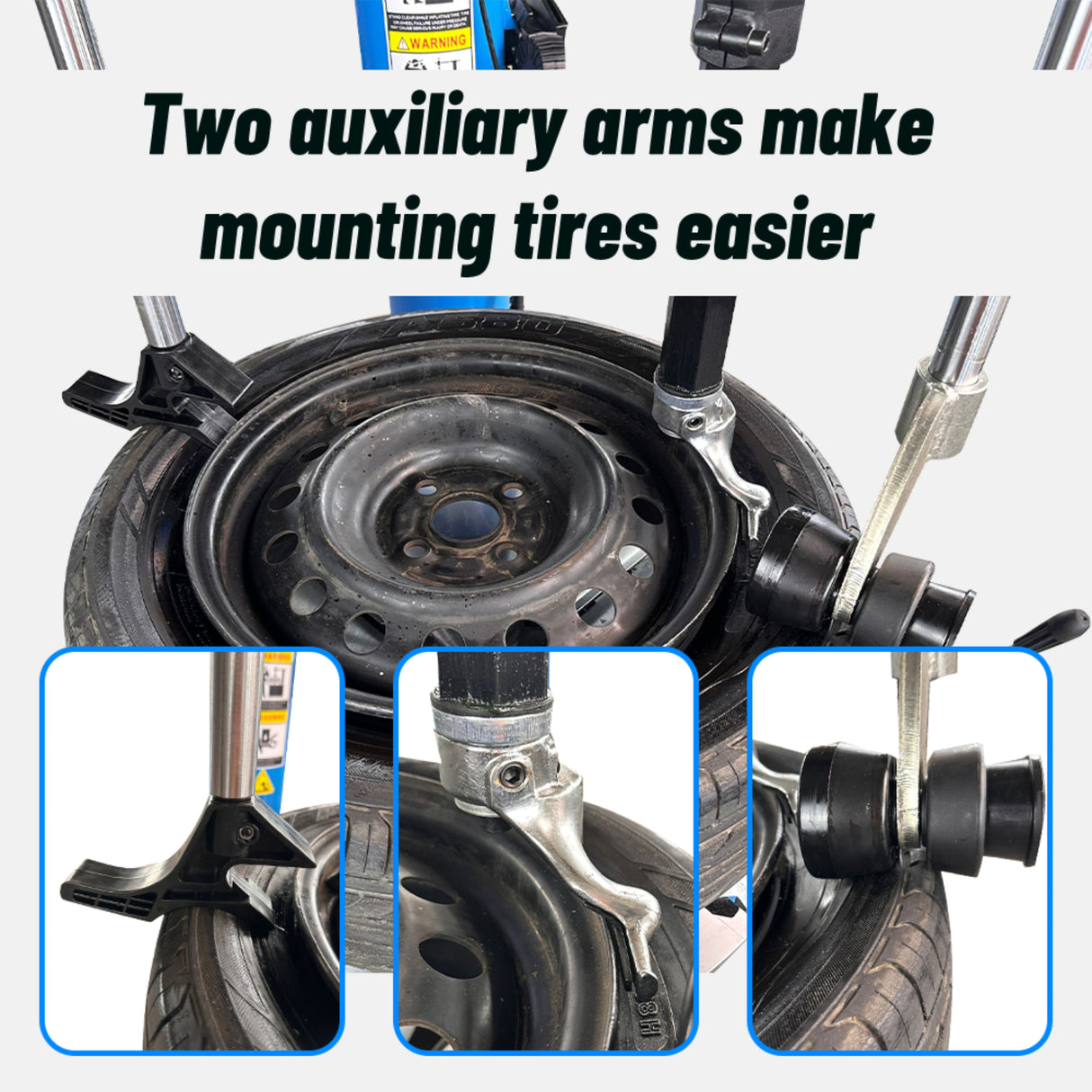 M&E ME-T530 12"-24" Rims Tire Changer