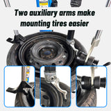 M&E ME-T530 12"-24" Rims Tire Changer