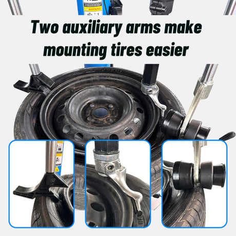 M&E ME-T530 12"-24" Rims Tire Changer