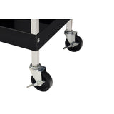 SUNEX Service Cart with Locking Top and Locking Drawer, 350 lb Capacity