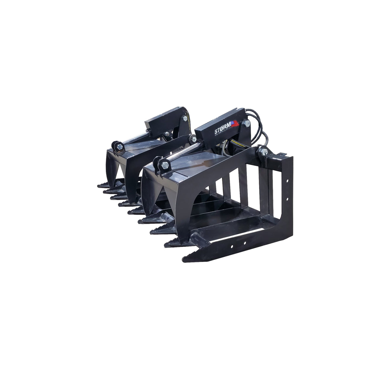 Glacier Attachments - Storm 48" Root/Brush Grapple (2 Cylinder)