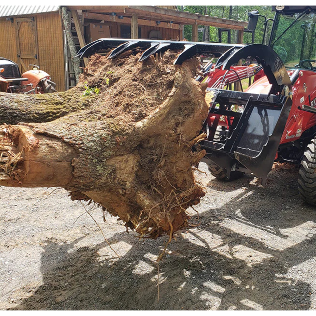 Top Dog Granite Grapple – Lightweight Tractor & Skid Steer Grapple for Brush, Logs & Roots