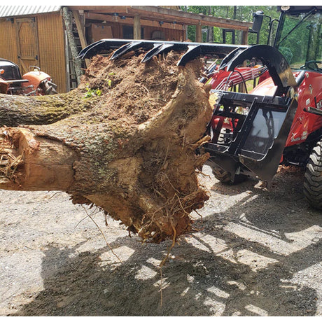 Top Dog Granite Grapple – Lightweight Tractor & Skid Steer Grapple for Brush, Logs & Roots