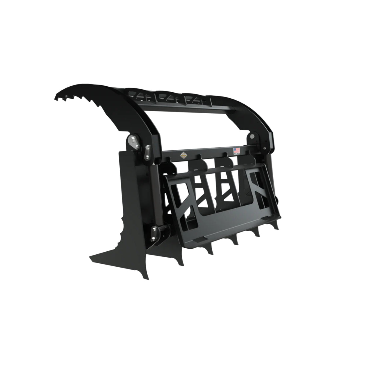 Top Dog Granite Grapple – Lightweight Tractor & Skid Steer Grapple for Brush, Logs & Roots