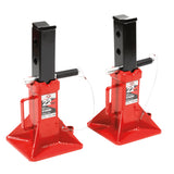 AFF 22-Ton Pin-Style Safety Stand with V-Shaped Saddle & Carrying Handle