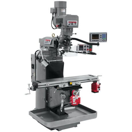 JET JTM-949EVS Mill with ACU-RITE 203 DRO and X/Y Powerfeeds