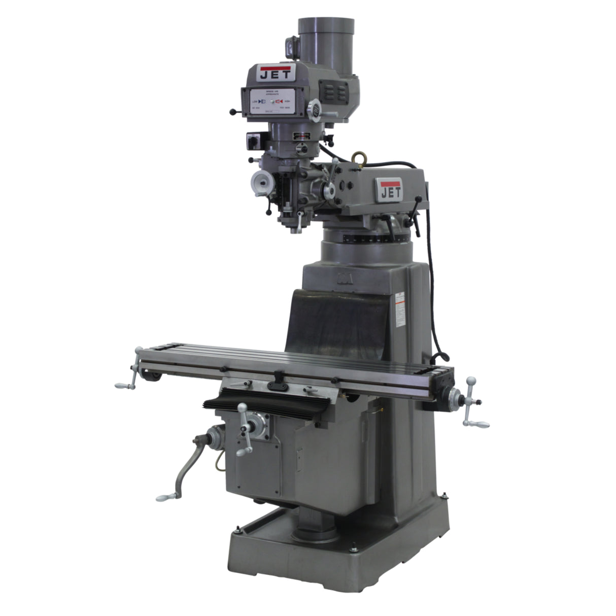 JET JTM-1050 Mill with 2-Axis ACU-RITE MILLPWR G2 CNC