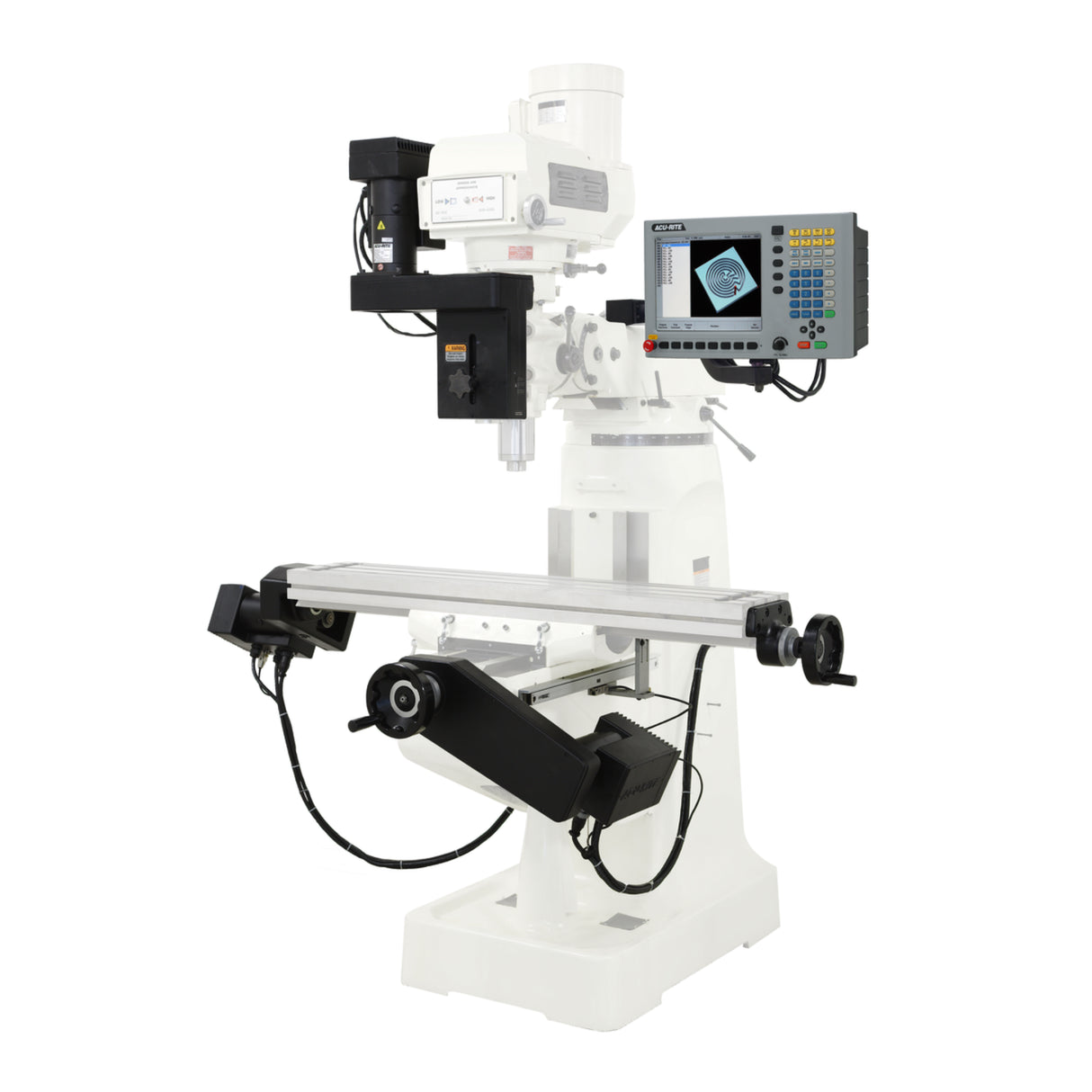JET JTM-4VS Mill with 2-Axis ACU-RITE MILLPWR G2 CNC